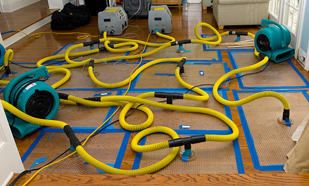Professional Emergency Water Removal technician working in Amherst, NH